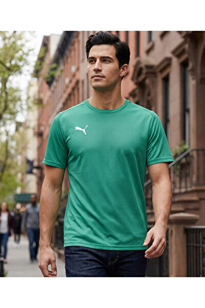 Puma Μπλουζάκι προπόνησης ανδρικού ποδοσφαίρου Teamgoal Jersey 65863605   Πρά...