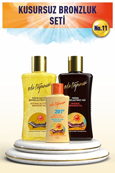 Eda Taşpınar Kusursuz Bronzluk Seti No.11 Spf0 Işıltılıy Minibeyaz Ten (EGX03...