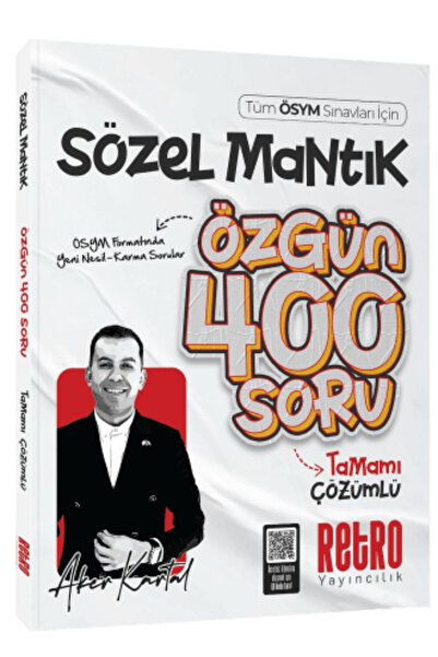 Yargı Yayınları Yargı 2024 Kpss Ales Dgs Aker Hocadan Sözel Mantık Mantıklı S...