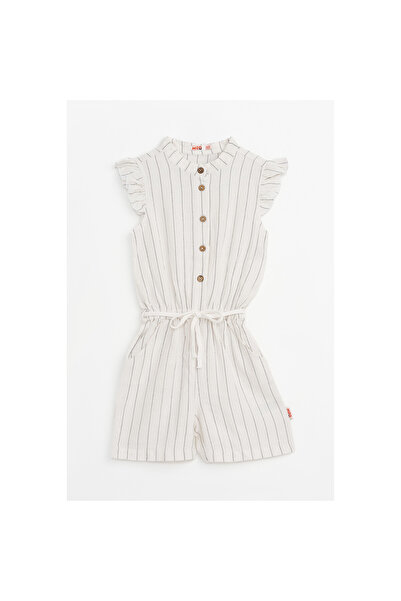 Mod Kids Salopetă Pentru Fetițe, Mod Kids, Mărime: 116, 100% Bumbac, Țesătură...