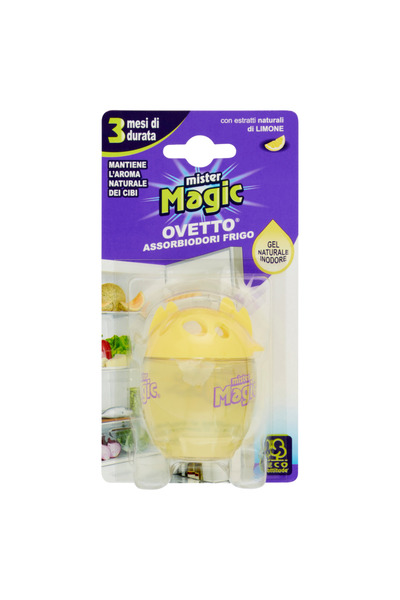 Mister Magic Absorbant de mirosuri pentru frigider cu extract de lămâie, Mist...