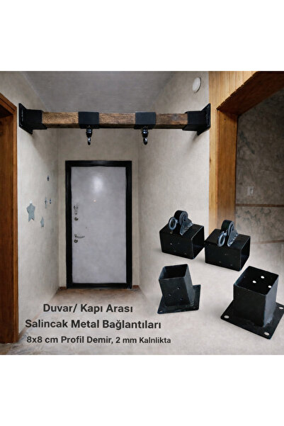 Home Salıncak montaj aparatları Demir Bağlantı duvardan duvara beşik Hamak yu...