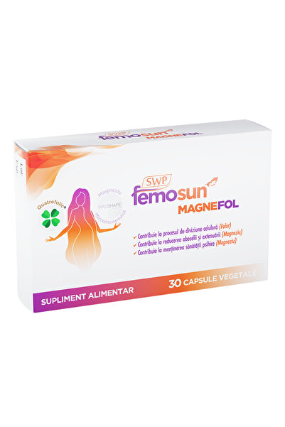 SUN WAVE PHARMA Femosun Magnefol - (pentru femei însărcinate) - 30 capsule ve...