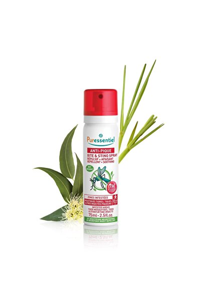 Puressentiel Spray anti-înțepături și calmant, 75 ml