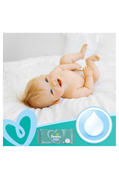 Pampers Șervețele umede Fresh Clean, 12 pachete x 52, 624 buc.