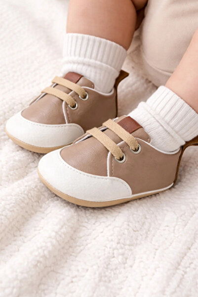 pufien Hakiki Deri Bebek Ayakkabısı, İlk Adım Ayakkabısı, Bebek Patiği, Kısa ...