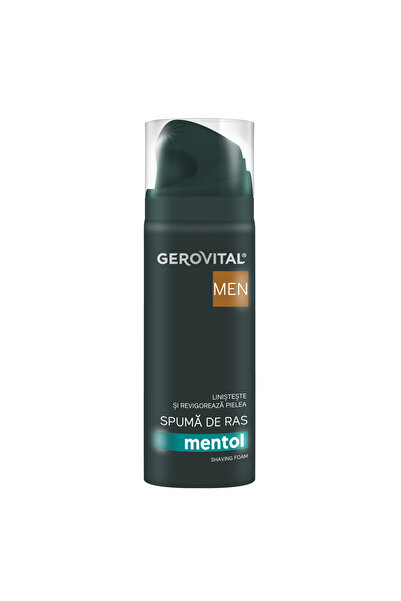 GEROVITAL Spuma de ras Gerovital Men Mentol, 200 ml