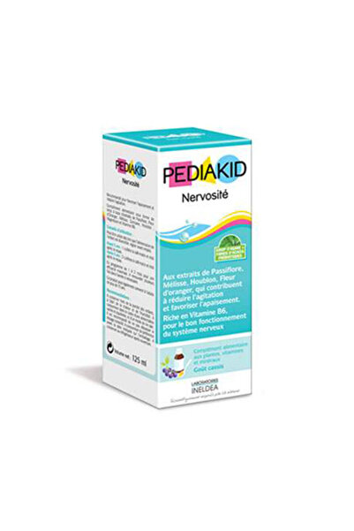 pediakid Sirop coacaze negre pentru nervozitatea la copii Nervosite, 125 ml,