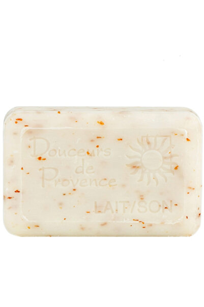 Apidava Cosmetic Line Săpun exfoliant Apidava cu lapte și tărâțe, 200g