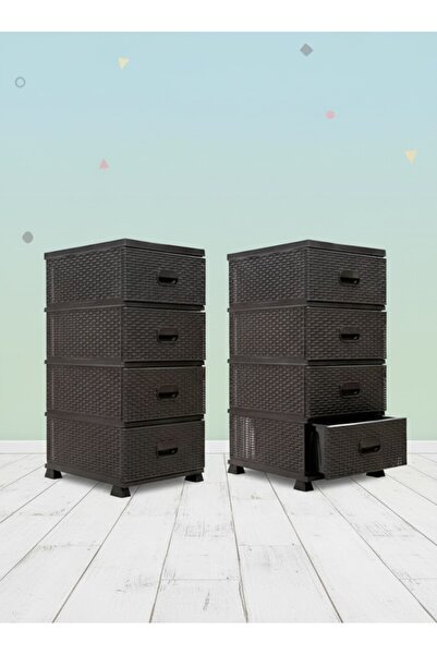 HARLEM Komidin™ storage cabinet, 4 storage boxes, for hallway, bathroom and k...
