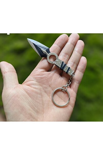 dgnaksesuar Valorant Jett Bıçak Metal Mini Figür (ANAHTARLIK) Ve Dekor Standı