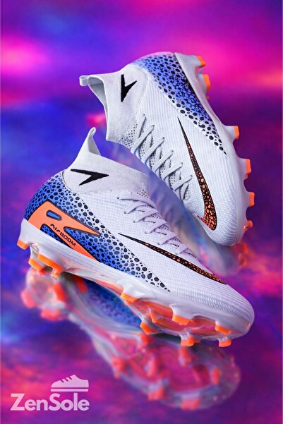 LALİGA حذاء كرة القدم Air SuperFly للبالغين مناسب للملاعب العشبية والمسطحات ا...