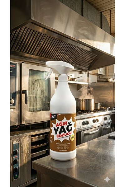 Poxy Ağır Yağ Çözücü 1 Lt Fırın, Izgara, Aspiratör, Ocak, Tava Yanmış Leke Ve...