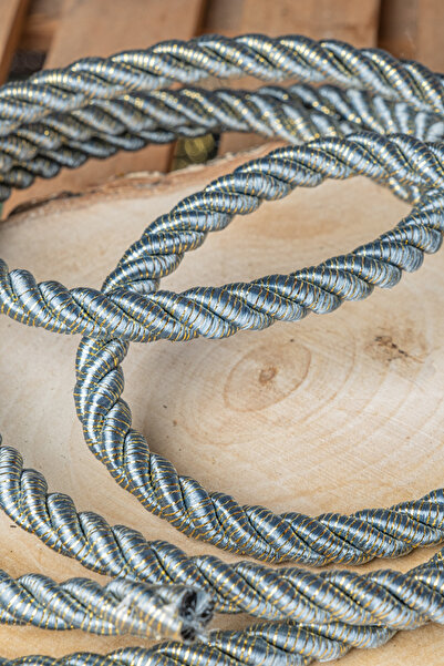 MEFAKS TEKSTİL Snur de frânghie împletită de 10 mm – Rolă de 50 de metri, Sup...