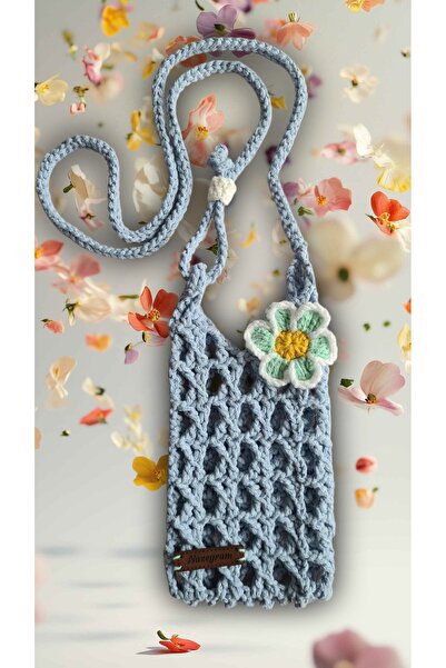 nazegram Knitted Phone Bag, Mini Bag