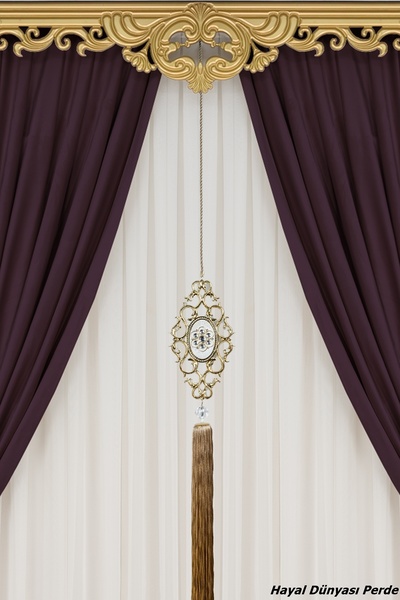 Hayal Dünyası Özel Tasarım Perde Sarkıt Süsü Perde Aksesuarı