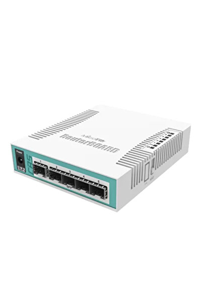 MIKROTIK Switch inteligent, 5 x SFP, 1 x port combinat SFP/Gigabit - CRS106-1...