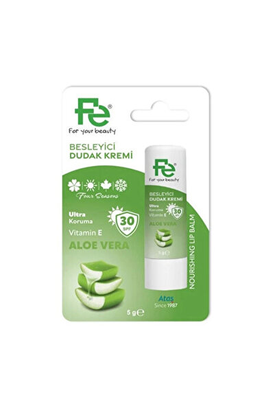 Fe كريم مغذي للشفاه بعامل حماية من الشمس SPF30 بالصبار 5 جرام