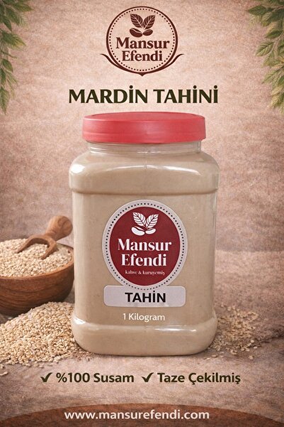 Mansur Efendi MANSUR EFENDİ MARDİN TAHİNİ %100 SUSAM 1000GR