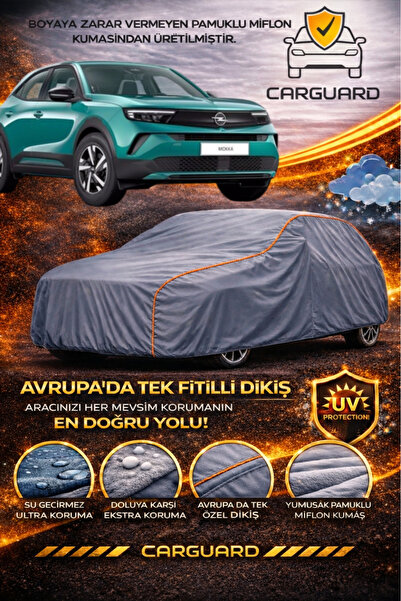 CarGuard Opel Mokka ile Uyumlu Lüks Araba Brandası Miflonlu Branda Oto Çadır ...