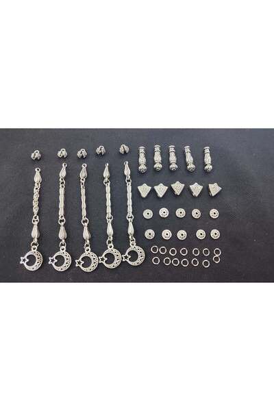 THAD Set de ciucuri epoxidice (puteți face 5 bucăți de tesbih)