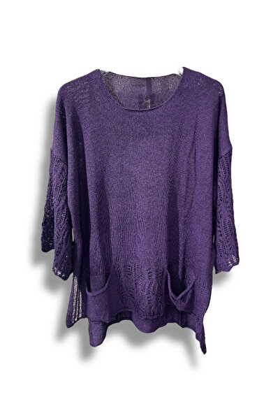 SUMEF Merserize Oversize Triko Bluz – Standart Beden (38-48 Uyumlu) – Şık ve ...