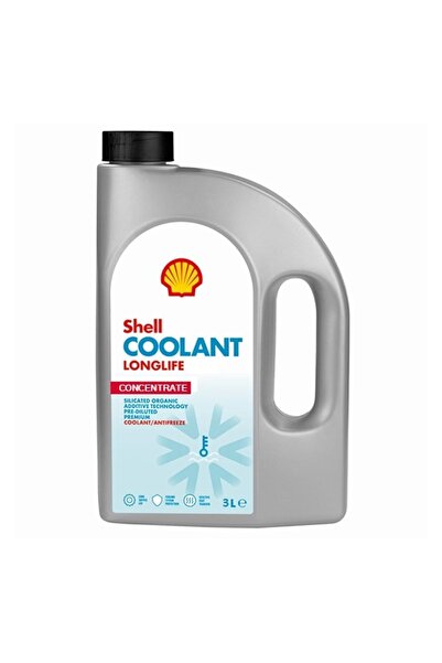 SHELL Coolant Longlife Kırmızı Konsantre 3 Lt Antifriz. - 2023 Üretim