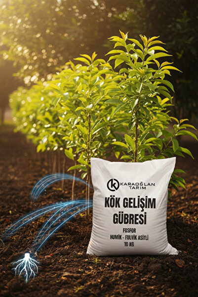 karaoğlan tarım Kök Gelişim Gübresi Fosfor Ve Humik Fulvik Asit Ağırlıklı 10 Kg