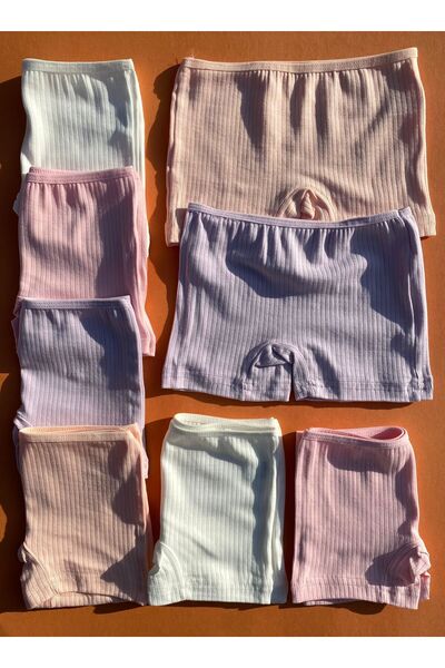 VicTroy Αναφορά Βαμβακερό 8 Τεμάχια Κοριτσίστικο σορτς-εσώρουχο 34v18