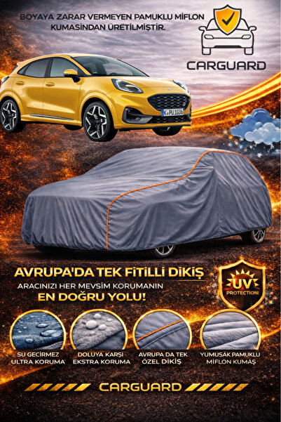 CarGuard غطاء خيمة سيارة فورد بوما الفاخر المتوافق مع السيارات، مصنوع من مادة...