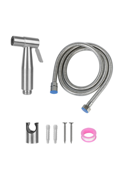 Choice بخاخ يدوي أسود اللون للحمام، مصنوع من الفولاذ المقاوم للصدأ، رأس دش ذا...