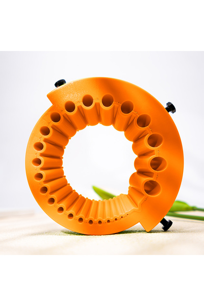 Choice Orange 1 drill grinding and polishing auxiliary tool, 25-hole thickene...