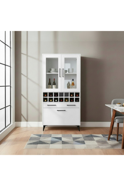 WEXO LUCİA SRB-02 ŞARAPLIK - BAR DOLABI - BEYAZ