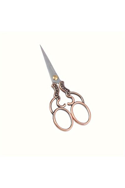 Choice coffee color 1 piece of antique metal scissors, Paper Cuttings scissor...