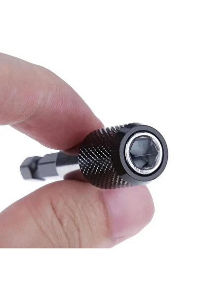 Choice أسود - مجموعة تمديد لقم الثقب المغناطيسية 60 مم، 1/3 قطع، سريعة الفك، ...