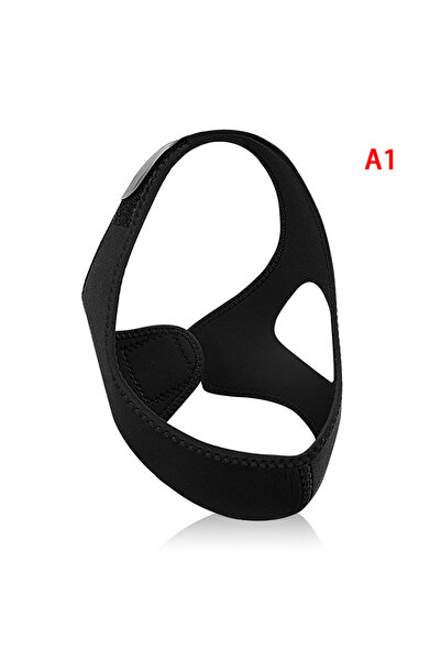 JETTING A1 〔DD329〕 حزام نيوبرين قابل للتعديل مضاد للشخير، حزام للذقن، واقي للفم