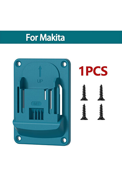 Choice حامل أدوات كهربائية جداري من قطعة واحدة لماكيتا، مناسب لبطاريات تخزين ...