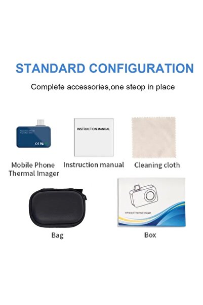 Choice كاميرا تصوير حراري محمولة T7 TOOLTOP T7 بدقة 256*192 بكسل، تعمل بنظام ...