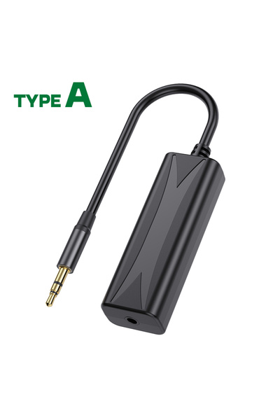 Choice1 نوع A VAORLO 3.5 مم AUX صوتي مضاد للتداخل، فلتر ضوضاء الحلقة الأرضية،...