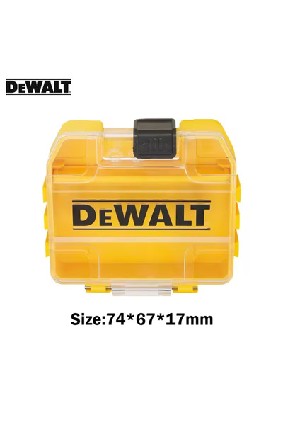 Dewalt صندوق تخزين صغير أصفر اللون، قطعة واحدة، صندوق تخزين صغير أصفر وأسود، ...