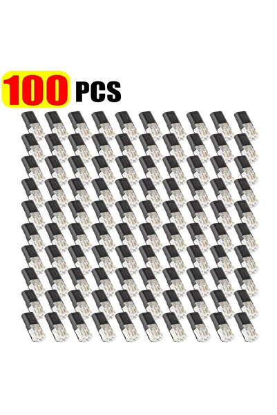 Choice 100 قطعة من موصلات الأسلاك مزدوج مع مشبك قفل، طرف توصيل ثنائي الاتجاه،...