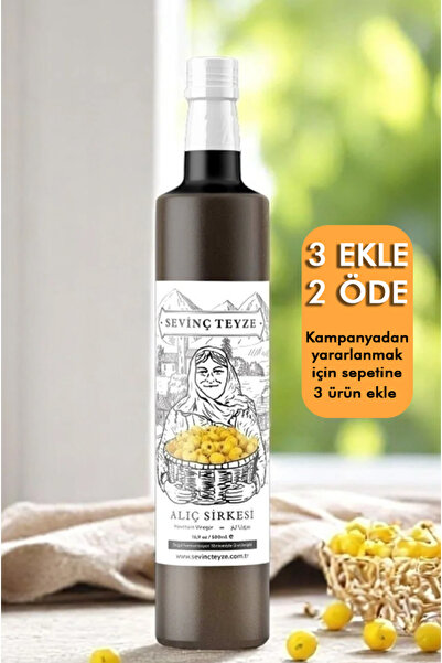 Organik Teyze Sevinç Teyze Doğal Fermantasyon Alıç Sirkesi, Hawthorn Vinegar ...