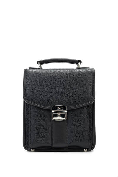 Tamer Tanca Men's Vegan Black Handbag