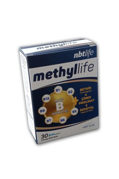 Nbt İlaç Nbt Life Methyllife 30 Kapsül