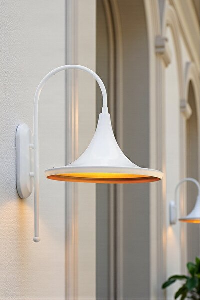 Bamyum Yomita Beyaz Aplik Lamba Kafe Pastane Restoran Salon Fırın Otel Ofis M...