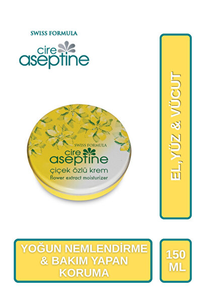 CIRE ASEPTINE Çiçek Özlü Krem Teneke Kutu 150 ml