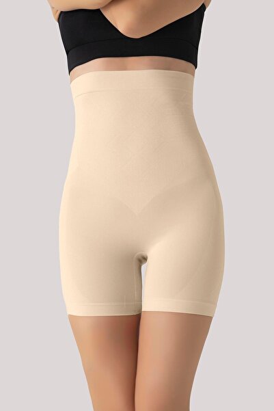 Arma Yıldız Women's High Waist Long Body Shaper Corset – Abdomen, Lower Back, and Hip Firming