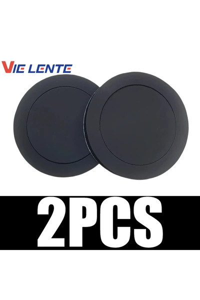 Choice حلقات إسفنجية سوداء مقاس 15 مم، قطعتان، مقاس 6.5 بوصة، تُستخدم كحشوة ع...