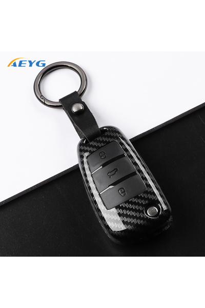 Choice1 Carbon Set1 ABS Carbon Fiber Car Key Case Cover For Audi A1 A3 A4 8P ...