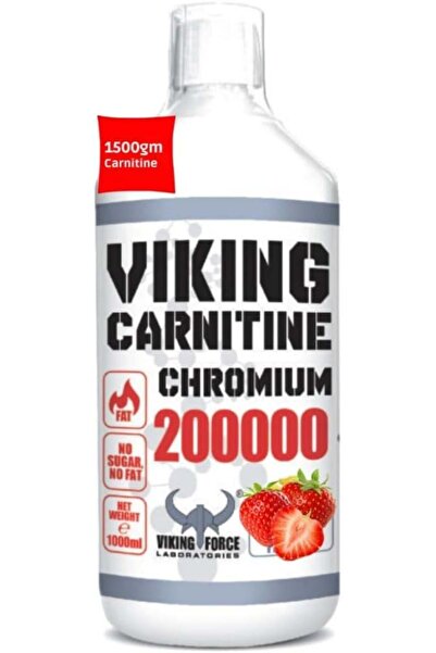 VIKING FORCE VIKING CARNITINE CHROMIUM 200000 - 1000ML STRAWBERRY